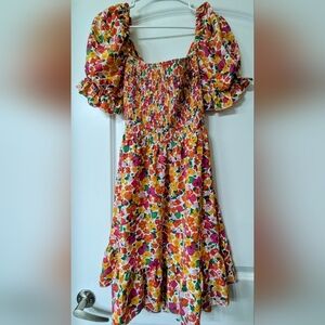 SHEIN Multicolor Floral Dress